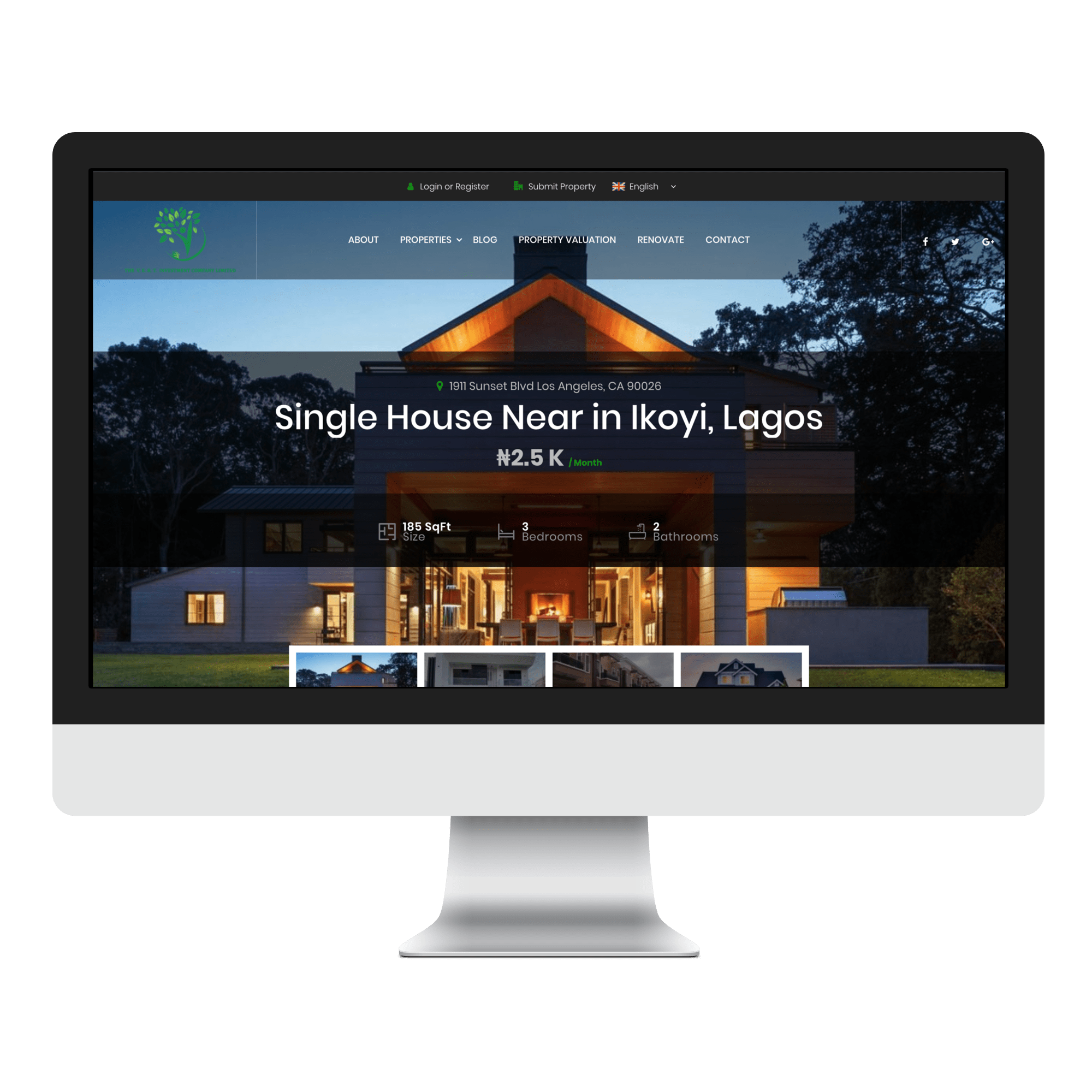 VERT Investments Limited Website Designed by Sigmanox NG