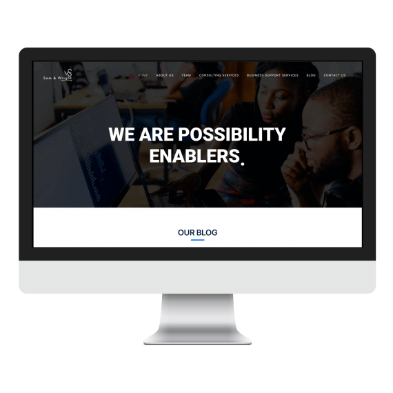 SAM & WRIGHT WEBSITE
