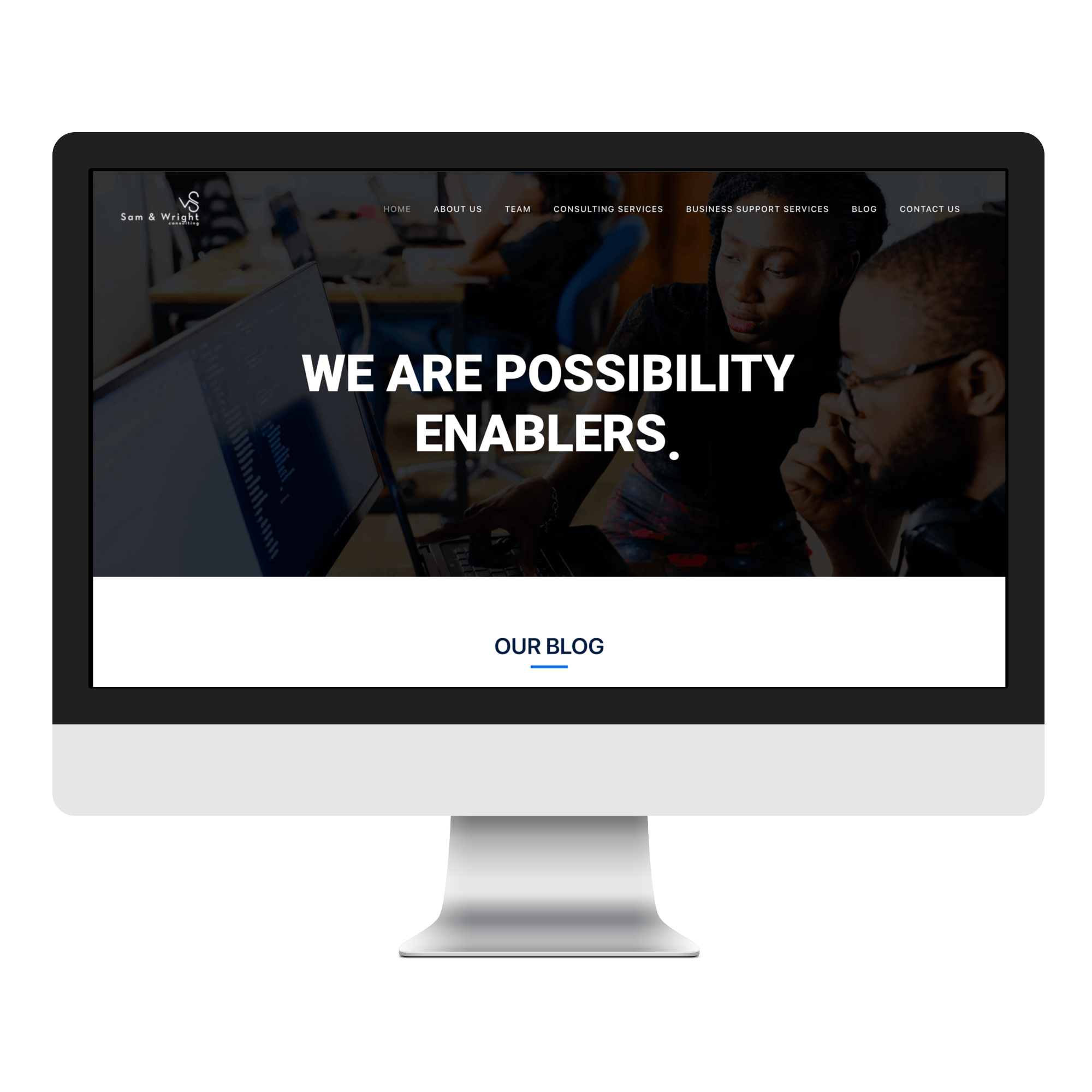 SAM & WRIGHT WEBSITE